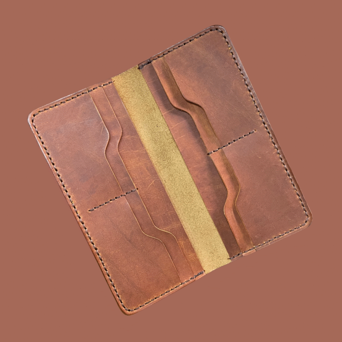 Long Leather Wallet