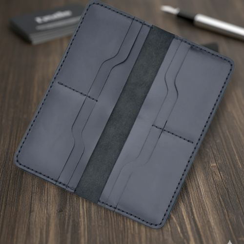 Long Handmade Leather Wallet