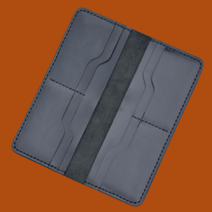 Long Handmade Leather Wallet